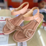 Shimmer Knot Sandal
