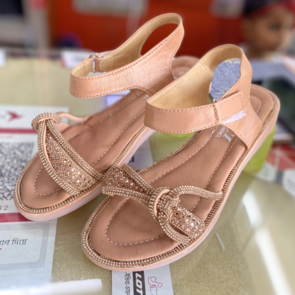 Shimmer Knot Sandal